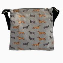 Dachshund Sausage Dog Cross Body Bag